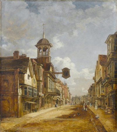 Guildford High Street by Charles Deane